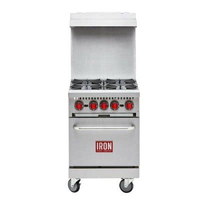 iron commercial range